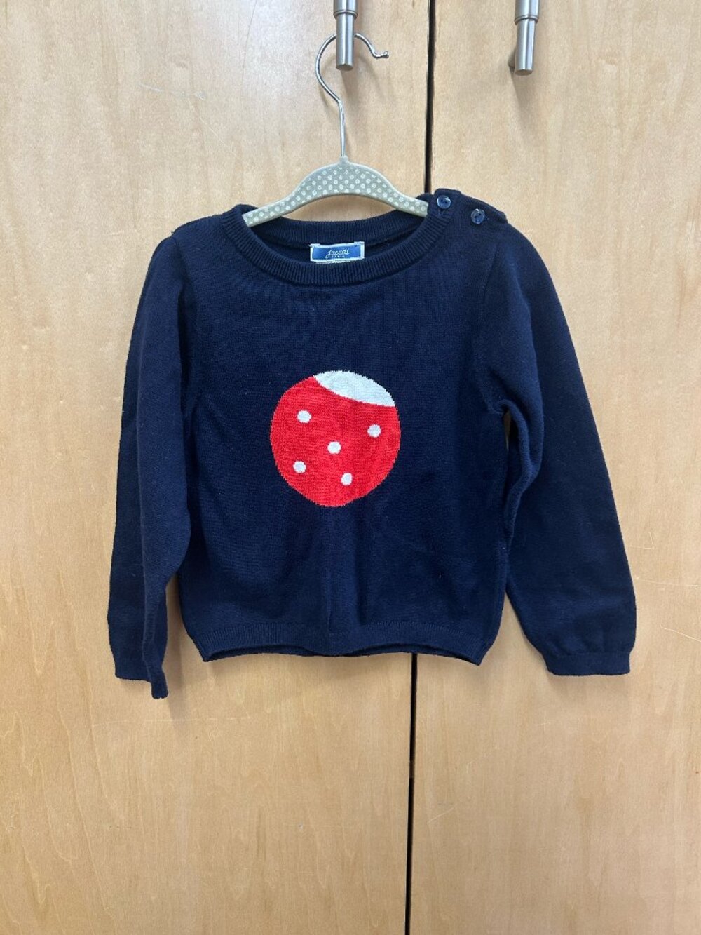 Jacadi Paris Baby Boy Cotton Jumper/Sweater (Size 36M)